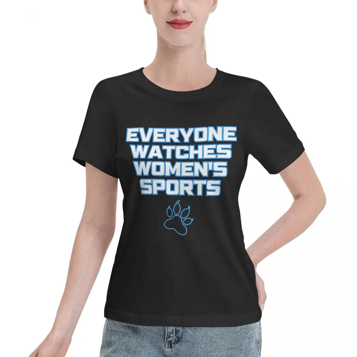 Spedizione Rapida: T-shirt Sportiva da Donna alla Moda, Resistente all'Usura, Abbigliamento Casual Trendy