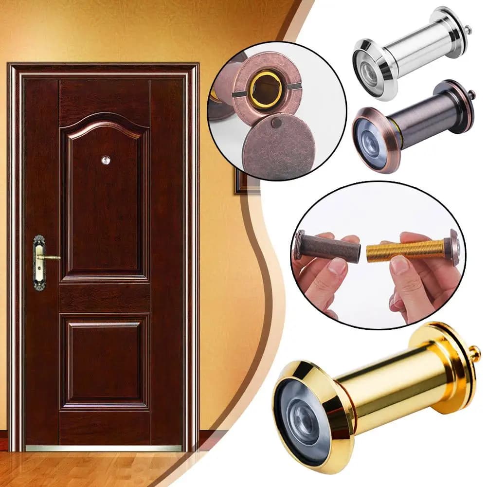 16MM Diametro Più Piccolo V380 Mini WiFi Spioncino Sicurezza notte occhio a infrarossi Cat Camera Door Cam OnVIF visione grandangolare H.26 K5L1