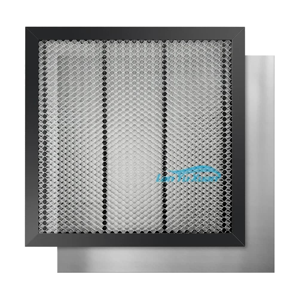 Honeycomb Panel Kit Twotrees 300x300x22mm Laser Cutting Aluminum Working Table Board for CO2 or Diode