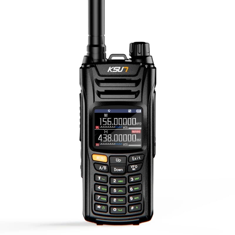 KSUT UV85D 10W forte potenza 144-520MHz Full Band VHF UHF piccolo portatile AM Radio FM Walkie Talkie