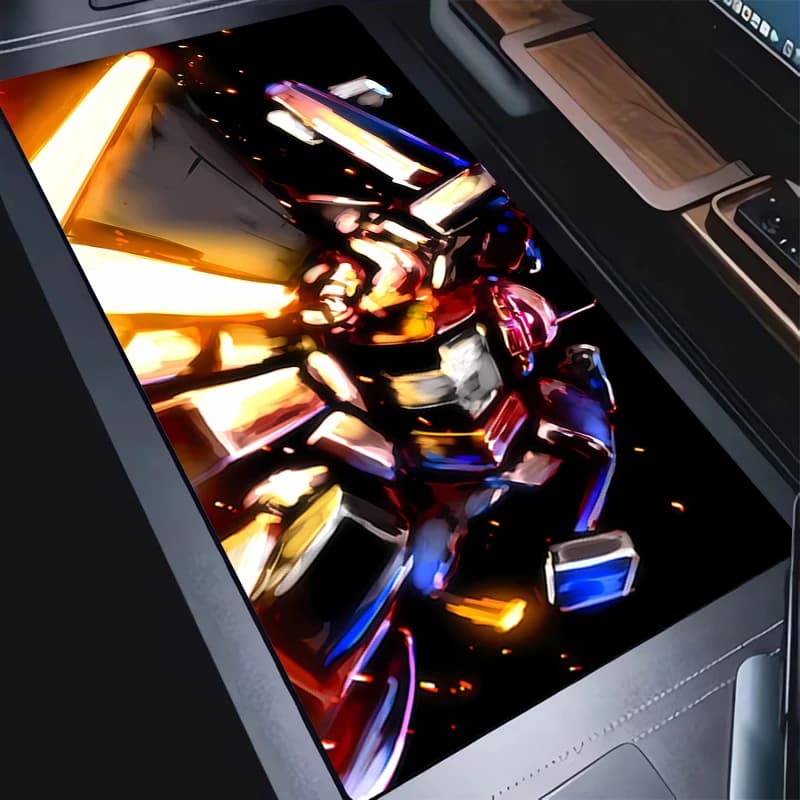 Mouse Mat Mechanical Warrior G-gundam Z-zaku II Anime Game Tablet Varmilo Keyboard Carpet Laptop Carpet Game Accessories Mousepad