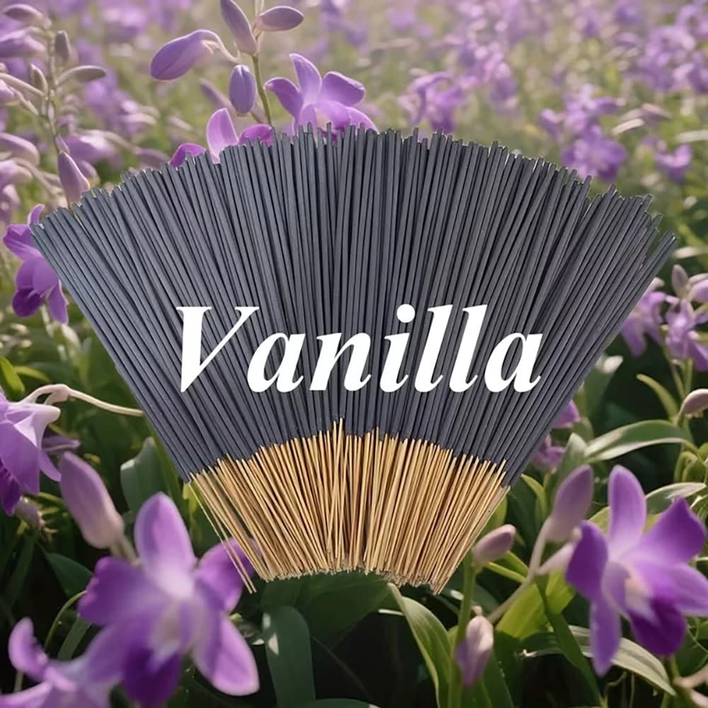 Bastone per aromaterapia alla vaniglia, 22,0 cm - Profumo di legno naturale a lunga durata, fragranza adatta per yoga, meditazione, relax e aiuto per dormire - Scelta perfetta per l'arredamento, l'hotel e gli spas