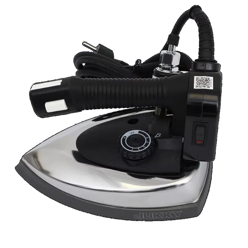 94AL Portable Electric Steam Iron Handheld Gravity Clothes Steamer Black 1300W 220V 280g Heavy Duty High Efficiency Home