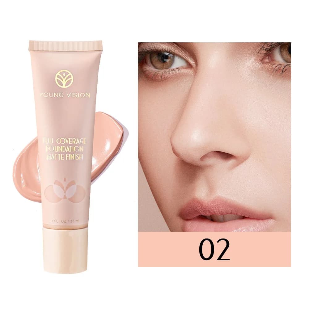Opaco 30ml Professional Liquid Background, Waterproof, Total Cover, Long-Term Makeup Base, Face Cosmetics, Woman Makeup