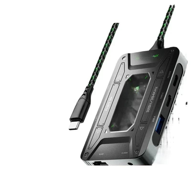 Docking Station Type-C ds7, Convertitore HDMI, Adattatore Splitter USB, Thunderbolt 3 4