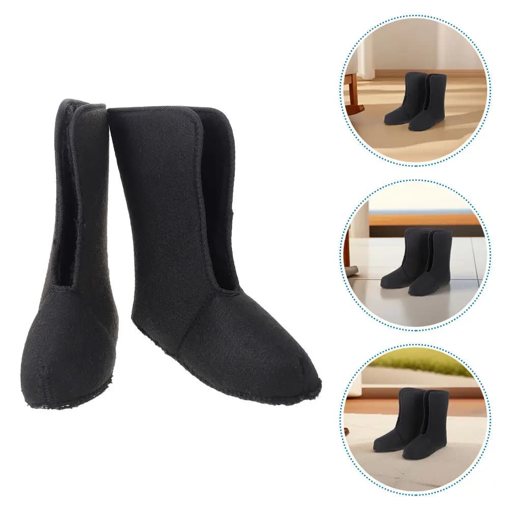 1Pair Winter Insulated Boot Liners Waterproof Thermal Warm Socks Hunting Fishing Hiking Snow Cold Weather Outdoor