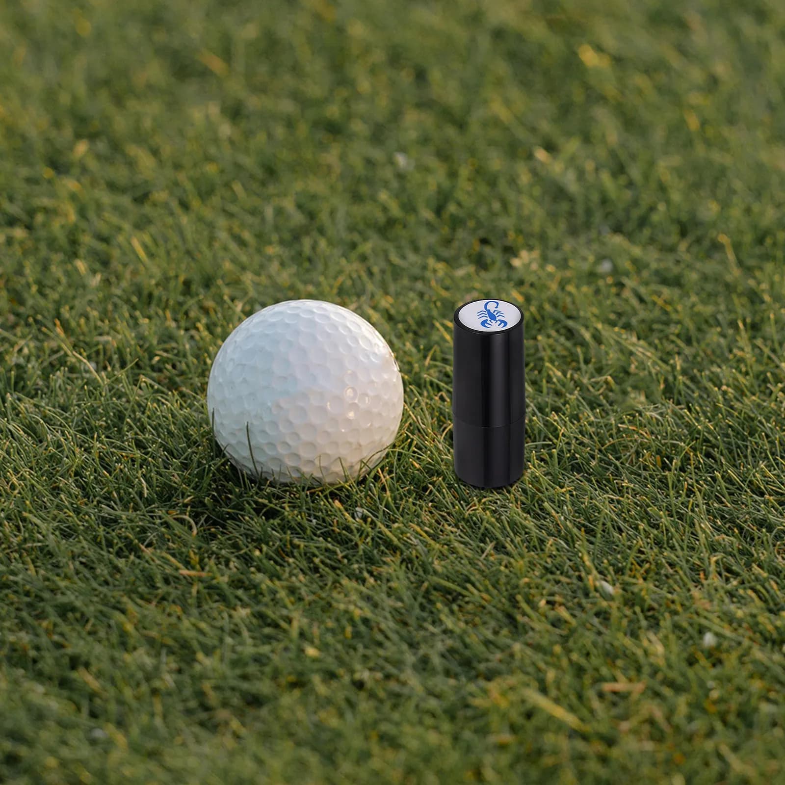 Timbro Personalizzato per Palline da Golf, Sensibile alla Luce, Impermeabile, Permanente, ad Asciugatura Rapida, Strumento di Marcatura per Tornei e Campi Pratica