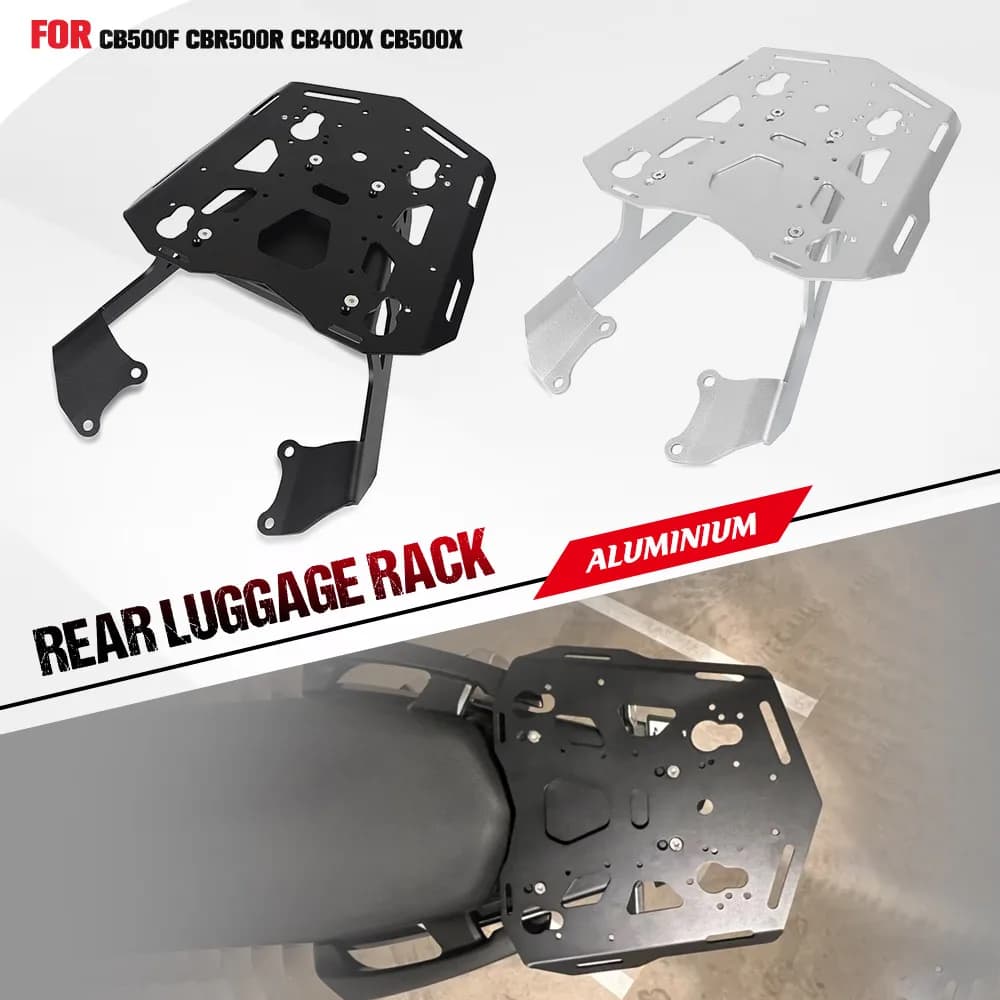 Portapacchi Posteriore Moto per HONDA NX500 NX400 CB NX 400 500 X CB500X, Supporto per Bauletto, Accessori