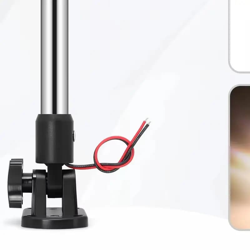 Nuova luce di navigazione per barche Lampada di segnalazione per vela con luce di ancoraggio impermeabile per accessori per yacht per barche marine 6/9/12 pollici