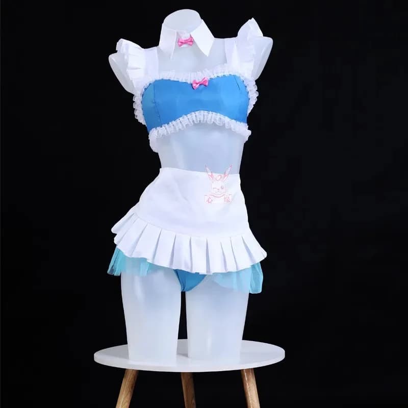 Anime Re: Vita in un mondo diverso da Zero Costume cosplay Rem Ragazze Donna Abiti estivi sexy per feste di sabbia di Halloween; 5'b,8