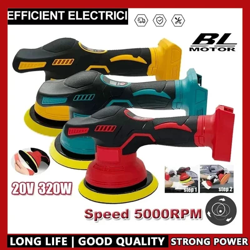 Lucidatrice per auto Milwaukee senza fili 8 marce regolabile per ceratura elettrica automatica levigatura sigillatura smalto strumento