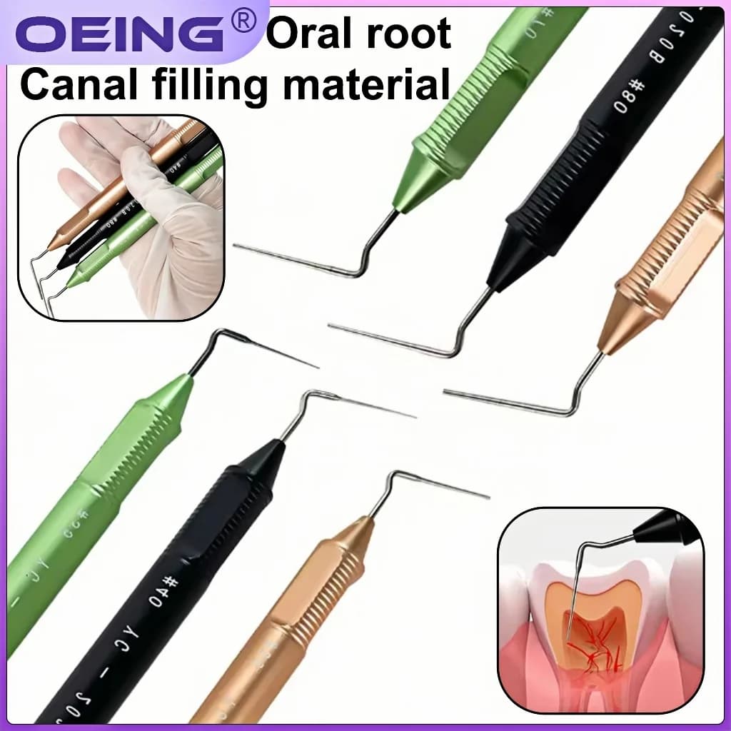 Dentista Equipamento Endo Hand Pluggers Tip Endodontic Instrument with Nickel-titanium tips Dentistry Teeth Whitening Dental