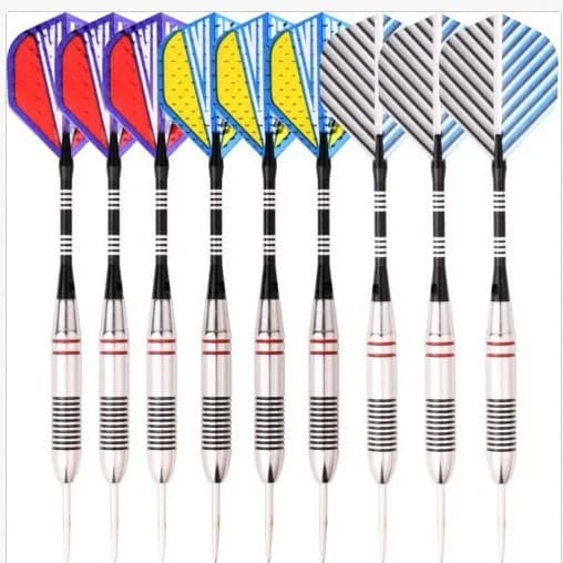 Set di 3 freccette con punta in acciaio inossidabile infrangibile per pratica professionale