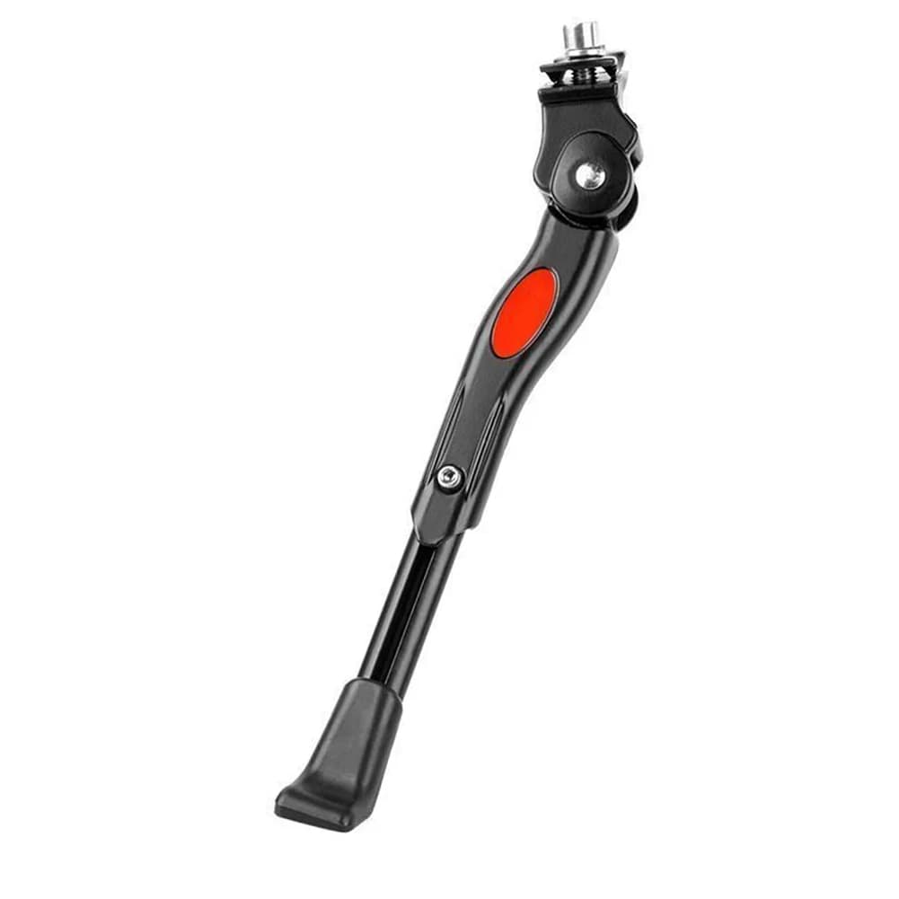 Adjustable Aluminum Alloy Footrest 30-34.3cm Black Center Stand For Mountain Road Bike Cycling Parking Support Accessories