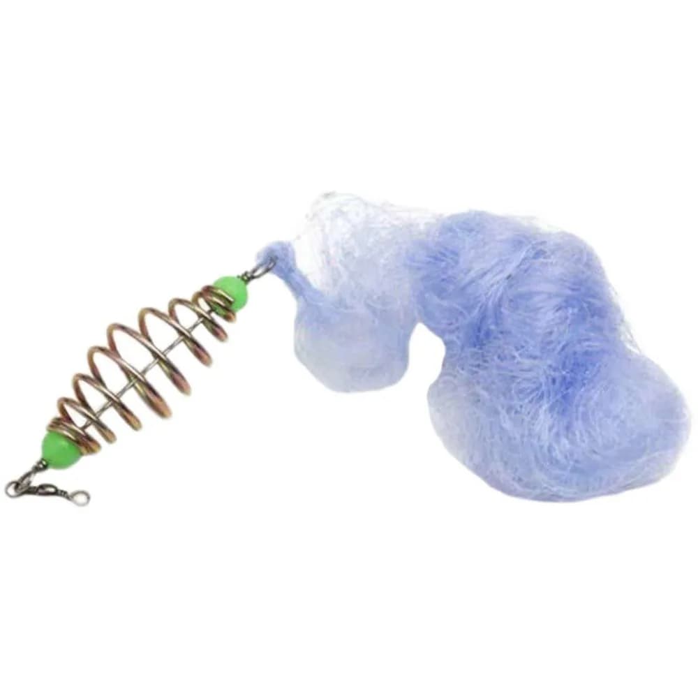 Nuovo filo rete da pesca blu verde rete in acciaio ad alto tenore di carbonio attrezzatura perlina luminosa trappole da pesca rete per pesci