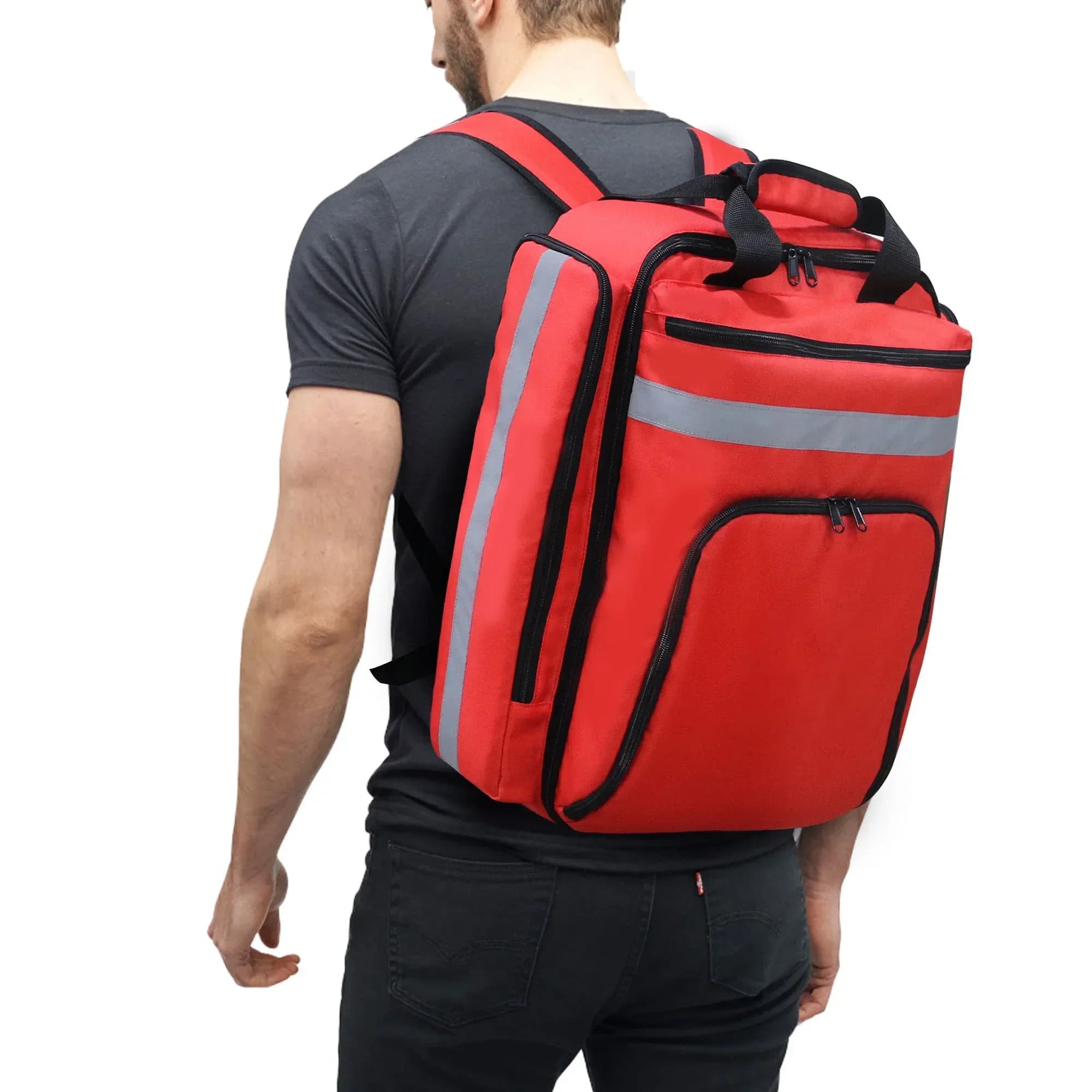 Foldable Disaster Relief Bag First Aid Kit Emergency Rescue Backpack Large Capacity Classified Storage Survival Kits Medical Bag