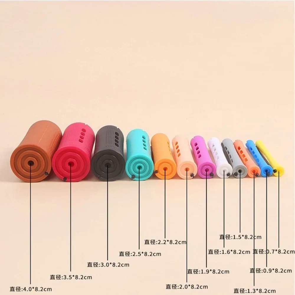 10 pcs Cold Roller Hair Heatless Curling Bigodini Heatless Hair Curling Magic Auctions Bigodini Without Heat Wave Permanent Eyes Auctions