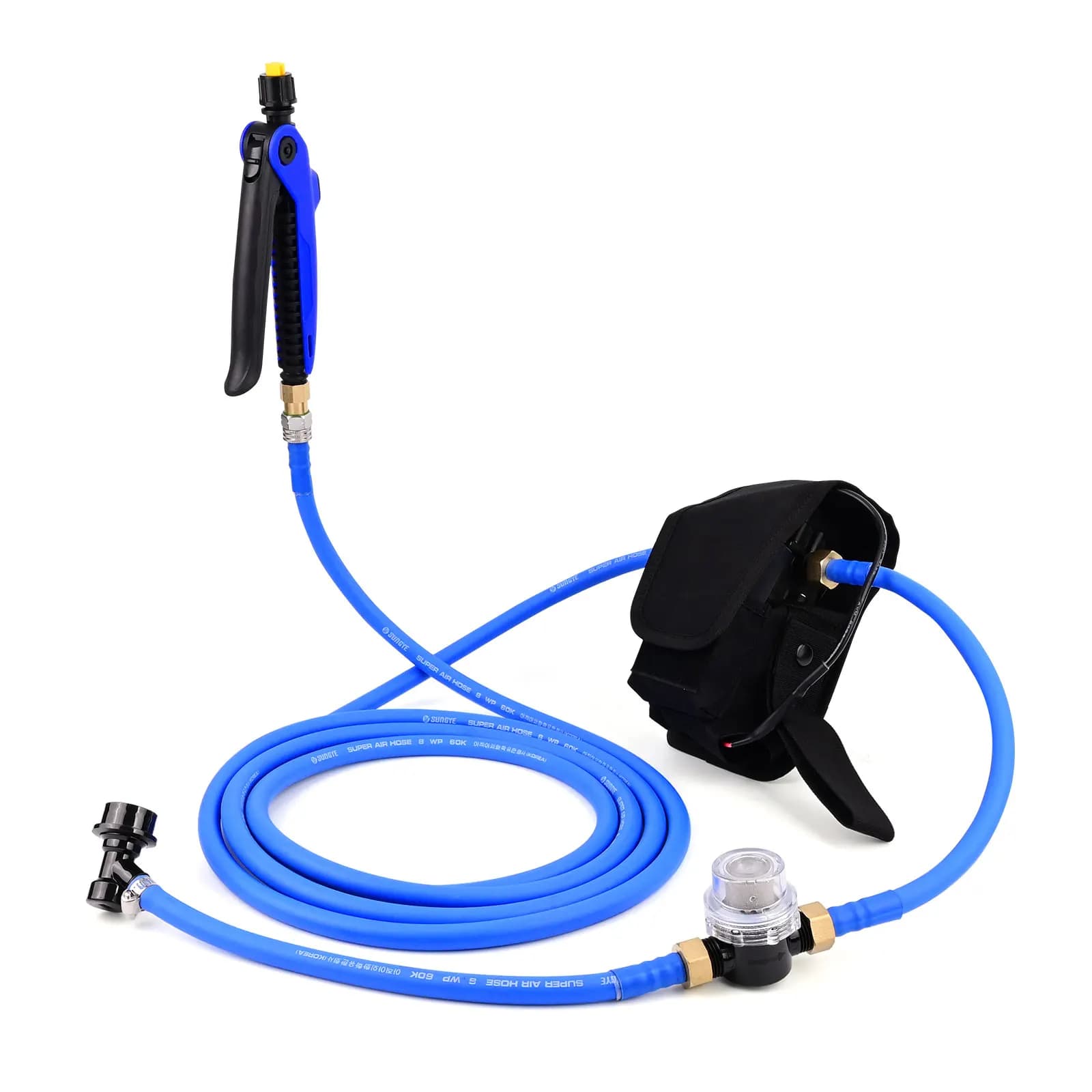 FOSHIO spruzzatore d'acqua ad alta pressione autolavaggio lancia elettrica 4M tubo da giardino irrigazione irrigatore finestra classe strumento pulito