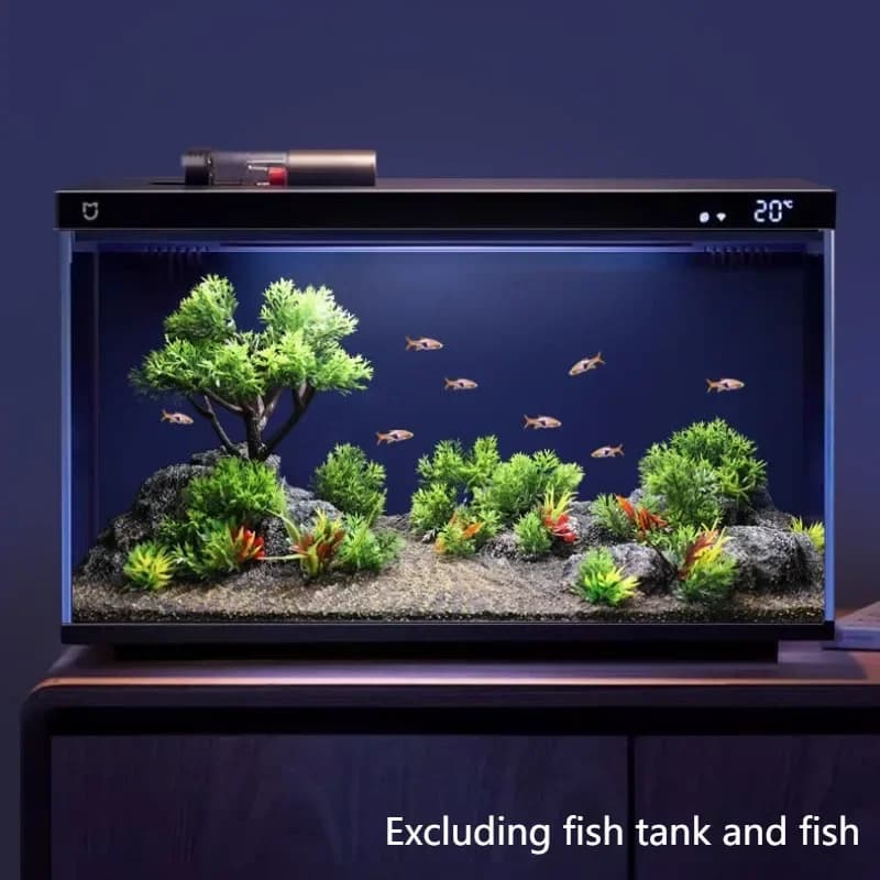 Fish Tank Decoration Simulation Ecology Plastic Rock Aquarium Ornament Creative Artificial Plant Decor Fishbowl Landscaping