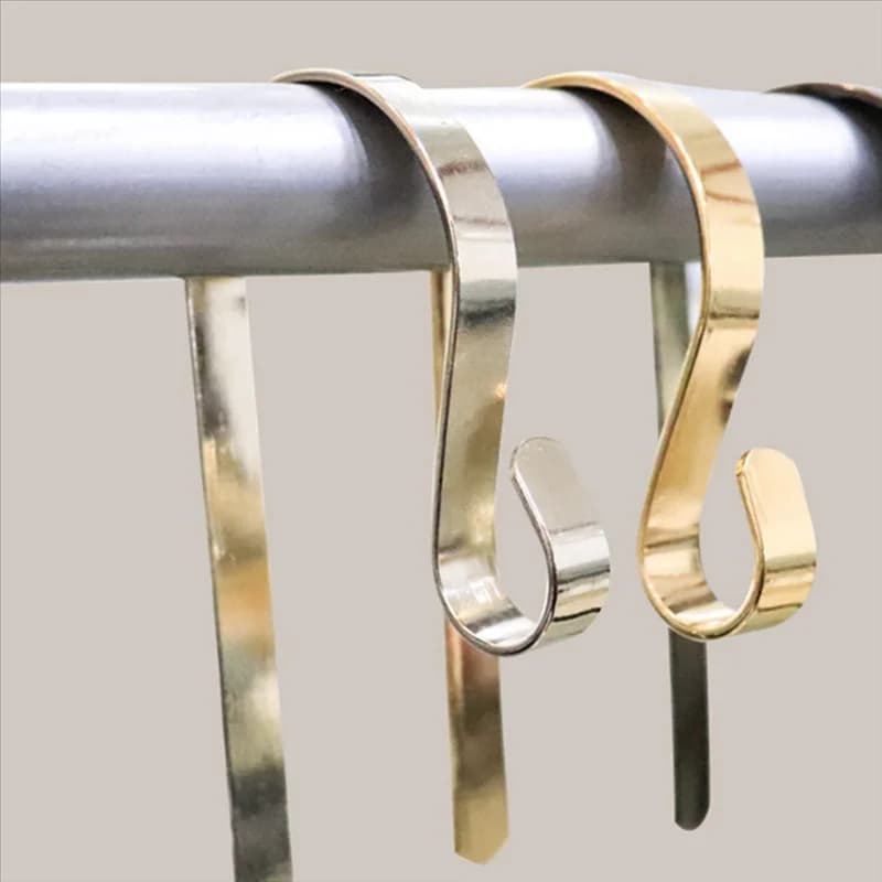 VEHO-10Pcs Metal Wall Hooks For Decorations And Restaurant Bag Hanging