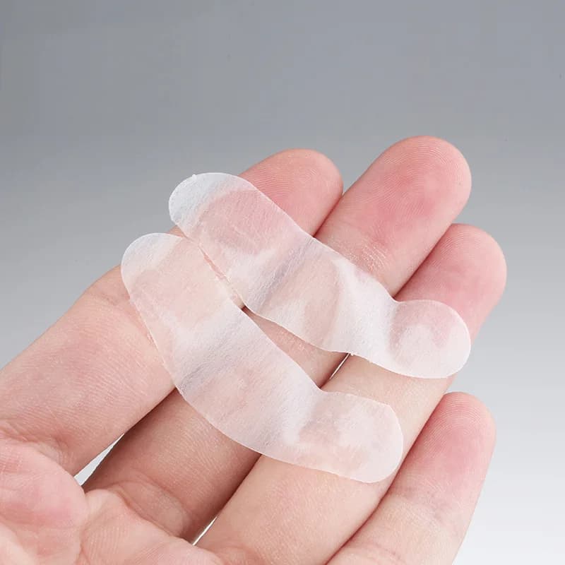 Super Thin Eye Bearings Pillows for Collagen Hyaluronic Eyelash Toppe for Gel Eyelashes without hair under bearings for nonsensitive eyes