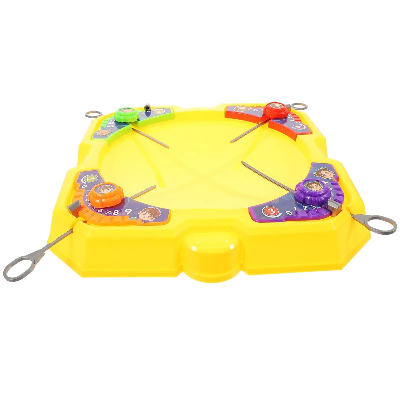 1Set Gyro Battle Kids Educational Gyroscope Plaything Competitive Gyro for Children Hand Eye Coordination Portable