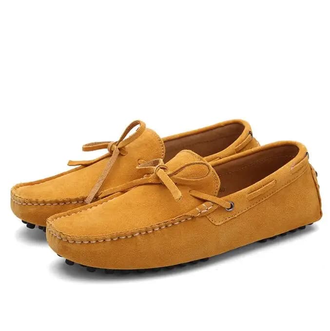 Men's Comfortable Moccasins with Soft Sole Mocassini Men's Guide Shoes New Men's Shoes Slip on Fashion Casual Walking Shoes
