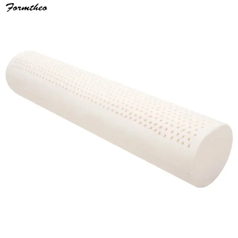 Formtheo 120 cm di lunghezza cuscino collo 100% lattice sonno gravidanza che abbraccia cuscino