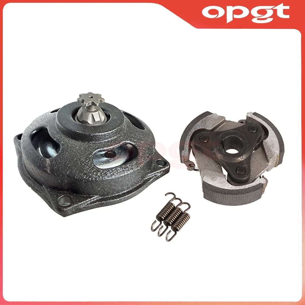 OPGT 25H 6T/7T Tamburo Scatola Ingranaggi Heavy Duty Frizione Pad Per 2 Tempi 47cc 49cc Motore Minimoto Pocket Bike Dirt Pit Bike Bambini Quad AT