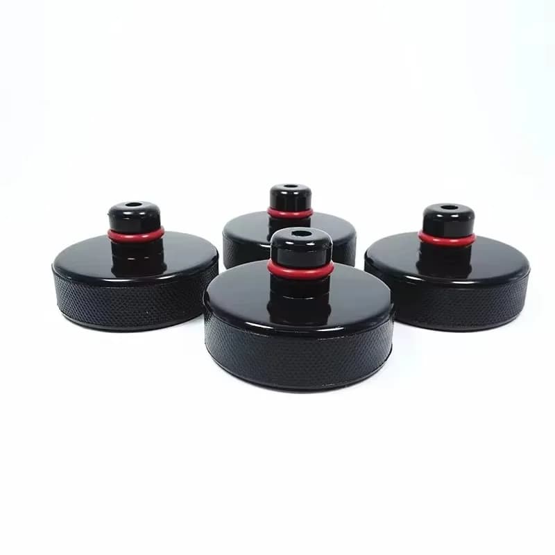4 pezzi per il nuovo Tesla Model 3 Highland 2024 Model S Model X Y Jack Pad adattatore custodia in gomma borsa scatola strumento accessori auto