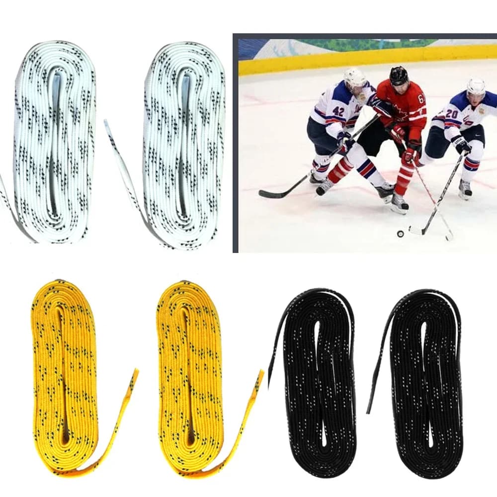 Pattini da hockey su ghiaccio da 96 pollici Pattini a rotelle Stivali Lacci per scarpe Lacci per scarpe
