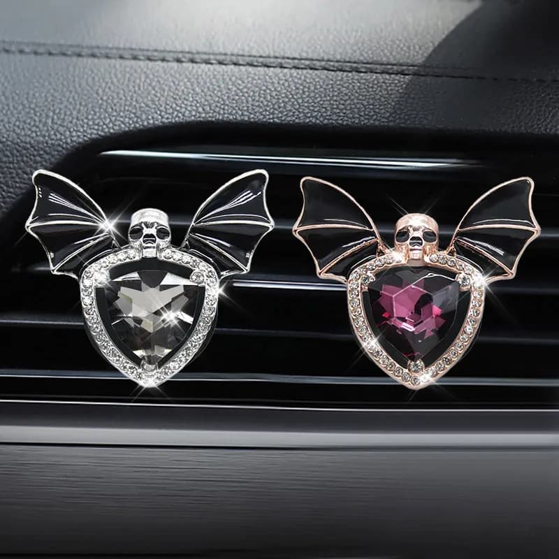 New perfume bottle style skull for car Air conditioning perfume for car perfume for car interior accessories for car fragrance for car