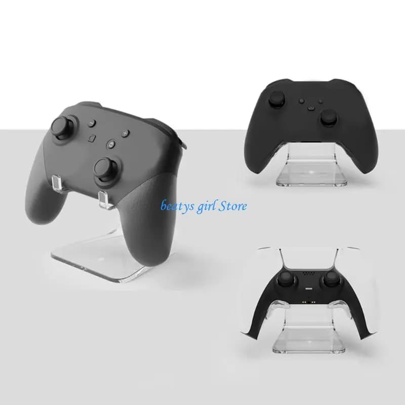 C7AB Supporto per controller e cuffie a 3 stili Supporto per controller con supporto per joystick per giochi organizzati