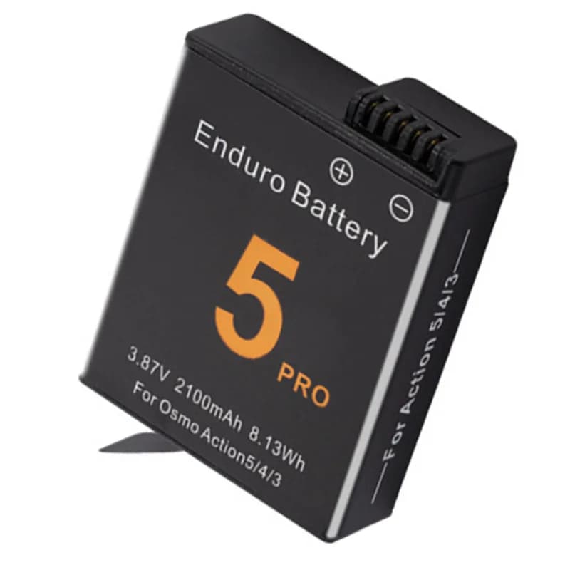 ATC5 battery for DJI Osmo Action 5 Pro sports camera batteries or 3 slot fast charger 2100 mAh battery for Osmo 3 4 5 Pro