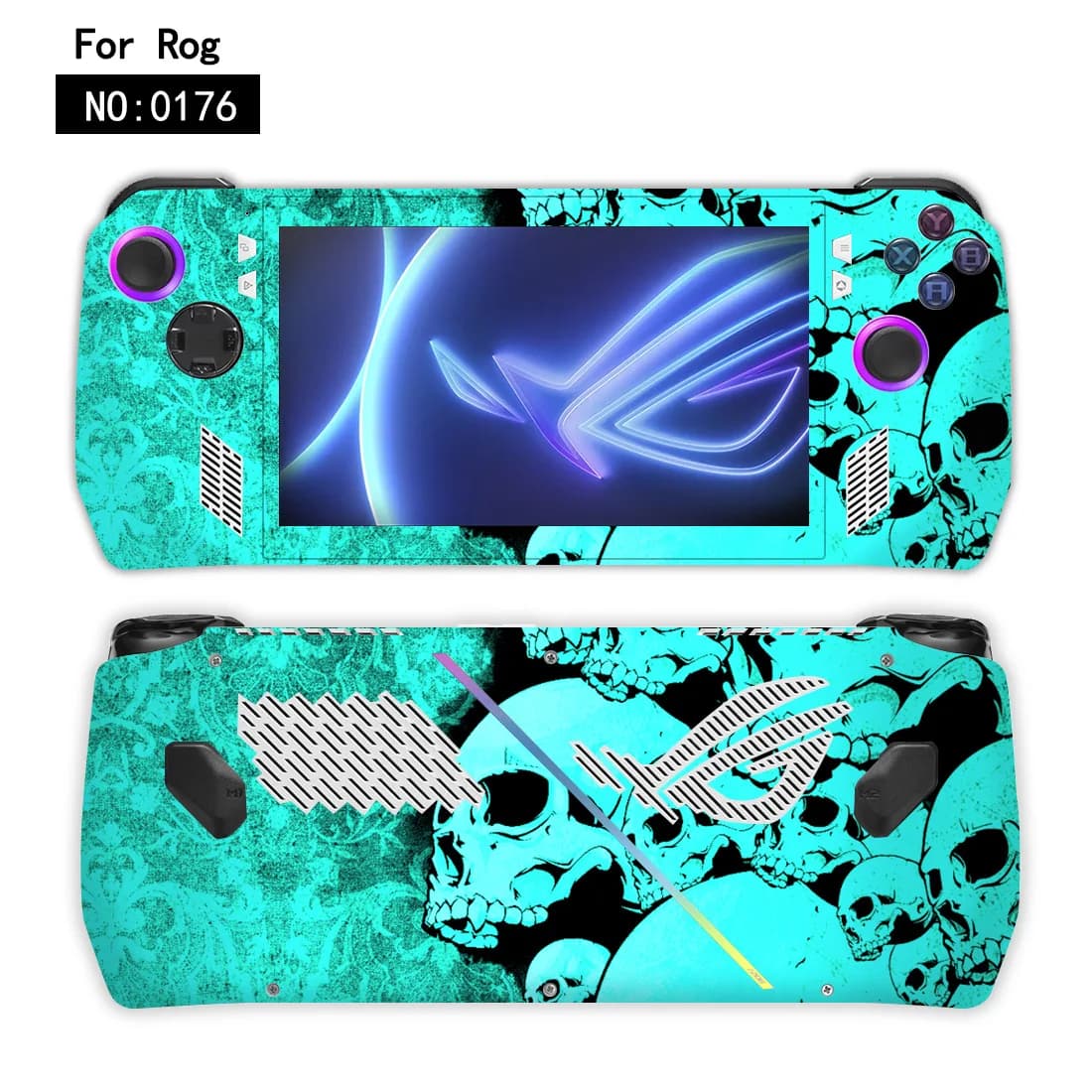 New Stickers Cover Case For Asus Rog Ally Console Full Set Protective Skin Decal For Rog Ally Handheld Gaming Protector Parts