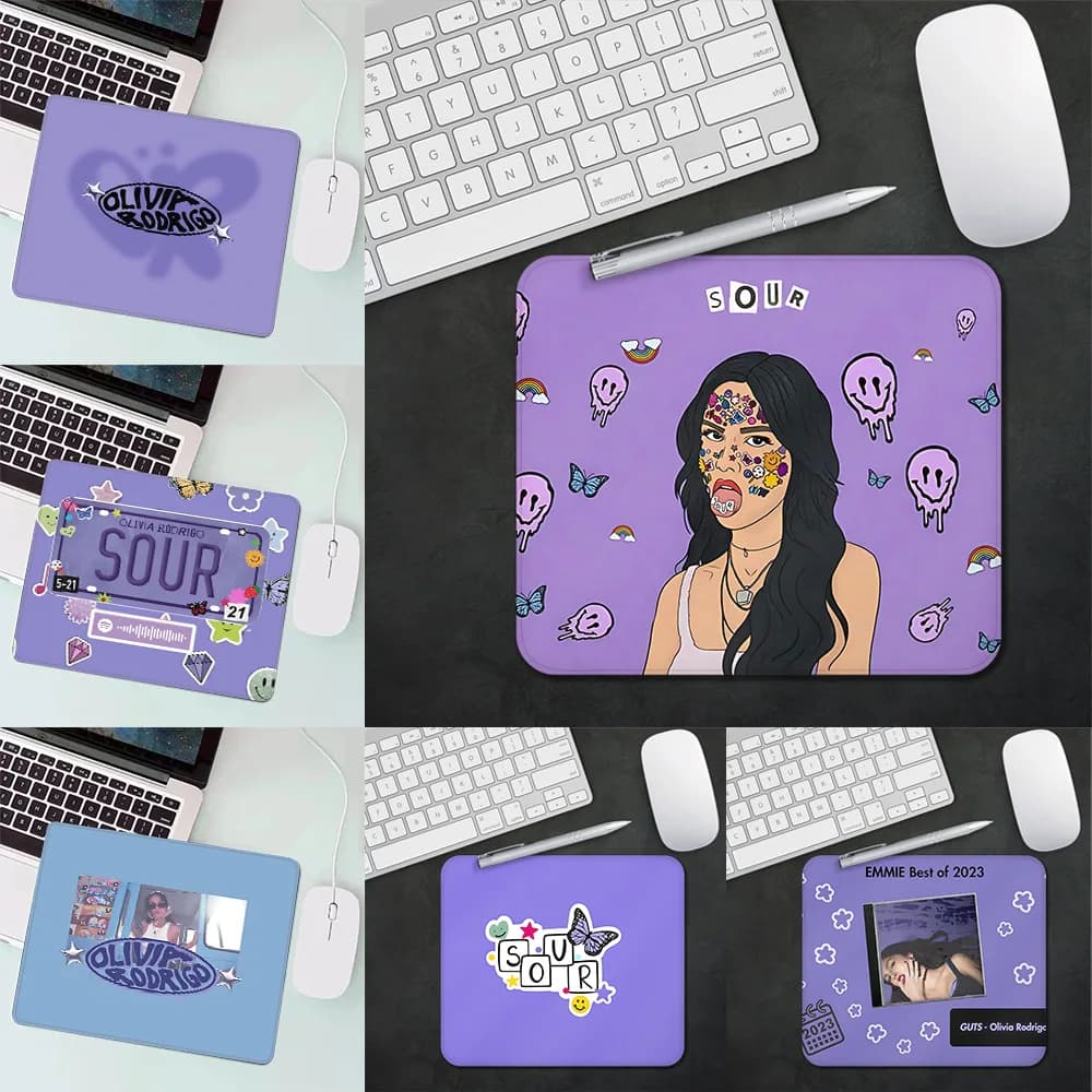 Moda O-Olivia R-Rodrigos Tappetino per mouse da gioco XS Piccolo tappetino per mouse per PC Gamer Decorazione desktop Tappetino per mouse da ufficio Tappetino da scrivania