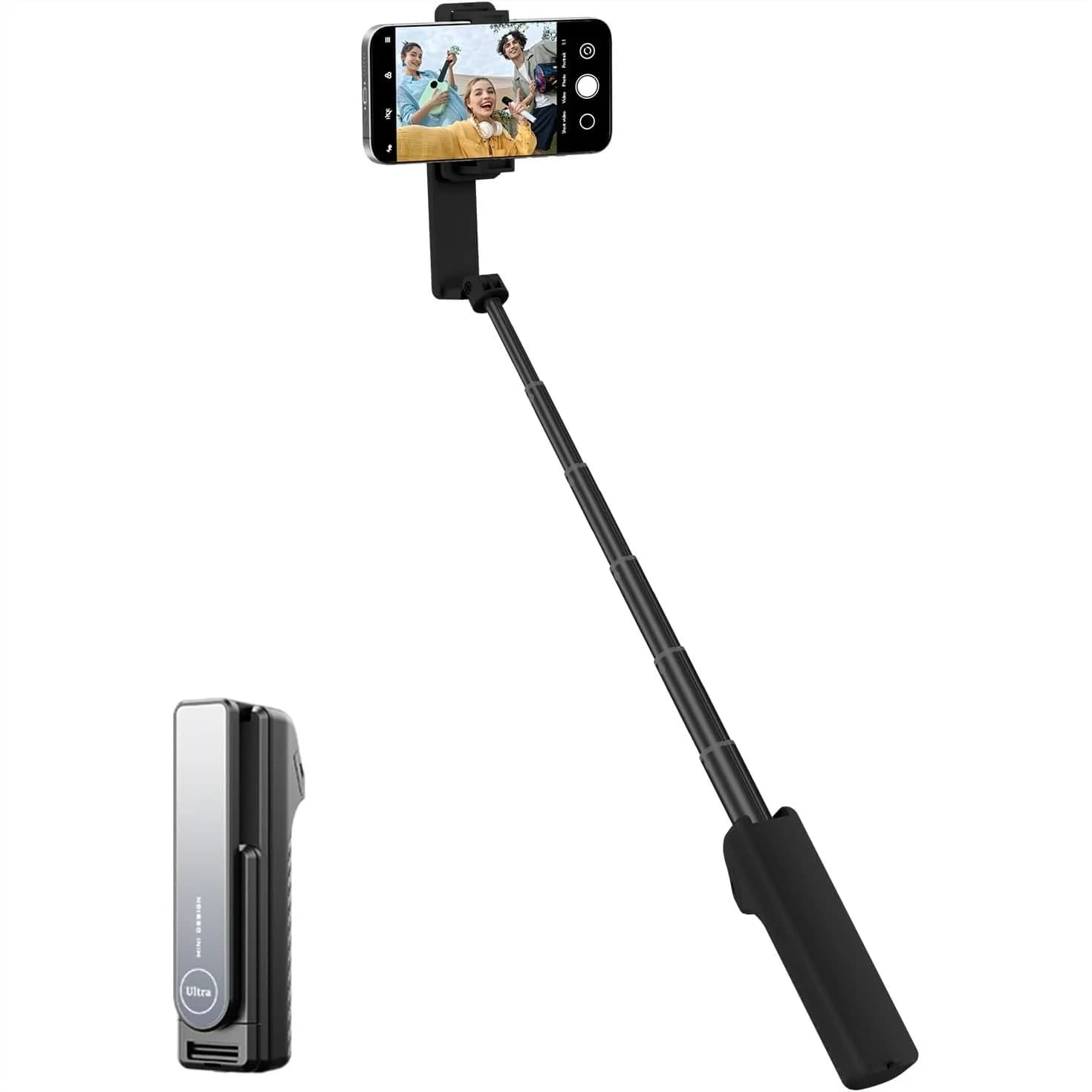 Bastone per selfie pieghevole con telecomando wireless per viaggi e registrazione video