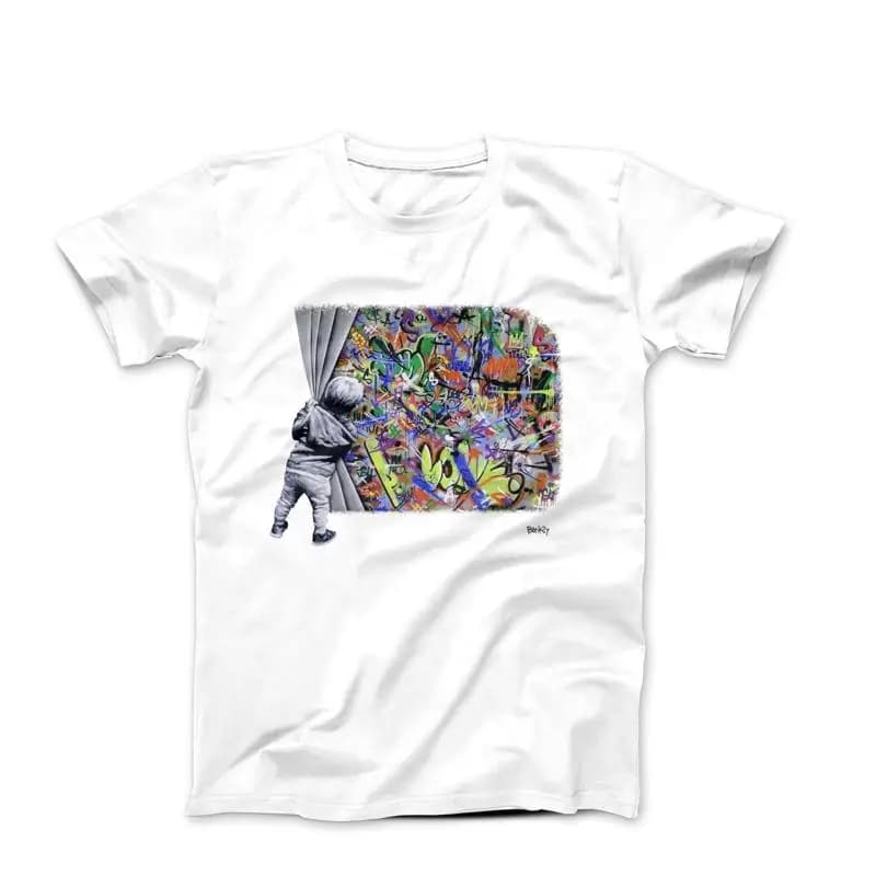 Banksy Behind the Curtain Street T-shirt