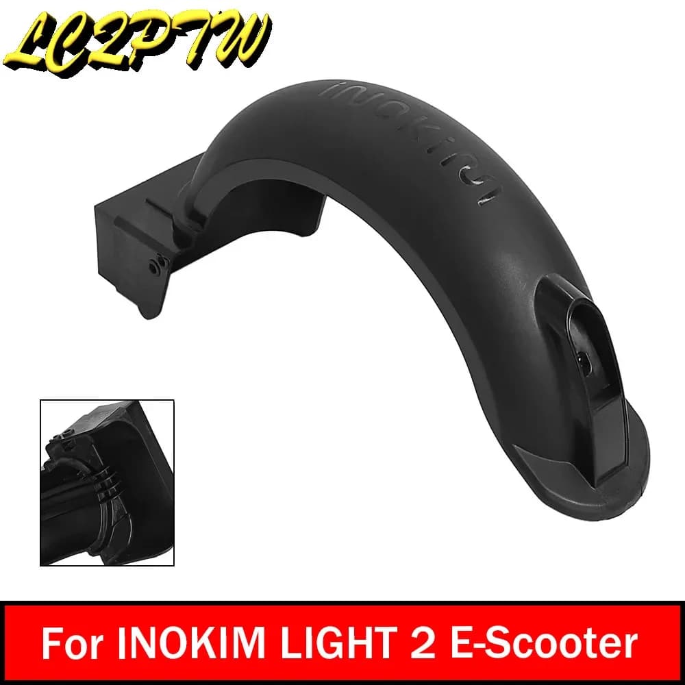 Parafango posteriore Ala del pneumatico Scooter elettrico Pneumatico Fango Guard Splash Board Per INOKIM LIGHT 2 Kickscooter Coda Parafango Ruota Parte di copertura