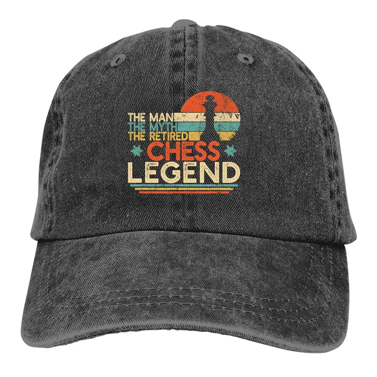 Uomo mito scacchi in pensione leggenda berretto da Baseball uomo cappelli donna visiera protezione Snapback scacchi Design Caps
