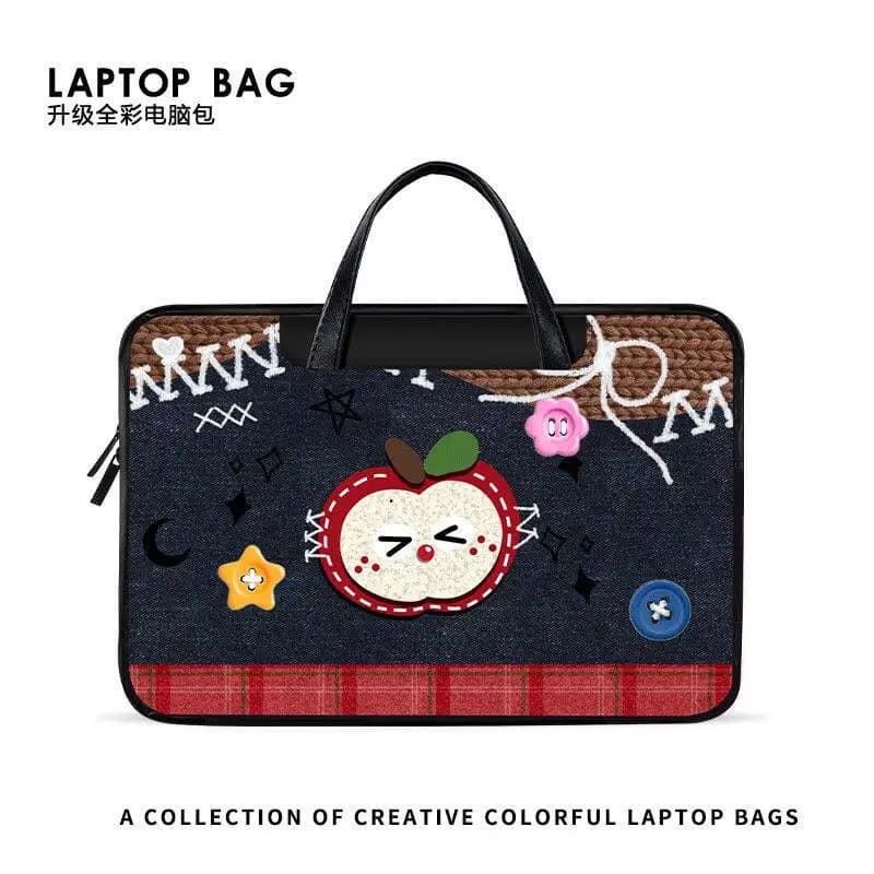 Borsa per Laptop con Stampa Cane Carino, Custodia per Laptop, Cover per Macbook 12 13 14 15.6 16 Pollici, Macbook Air, Asus, Huawei, Regalo per le Feste