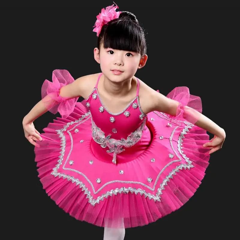 Gonna per balletto per bambini Little Swan Dance Performance Ballerina Dress Tutu per balletto professionale per ragazze