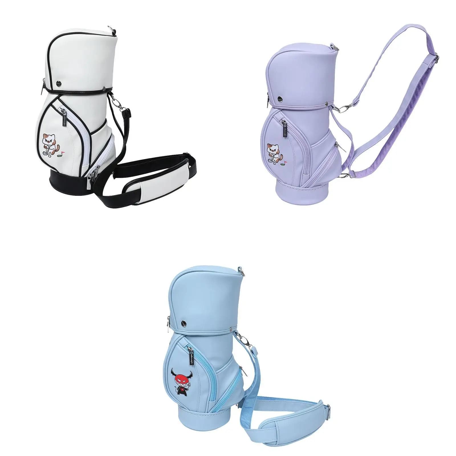 Custodia per palline da golf Custodia per palline da golf multifunzionale carina per donne Giocatore di golf Campo di guida Sport all'aria aperta Regalo per golfisti