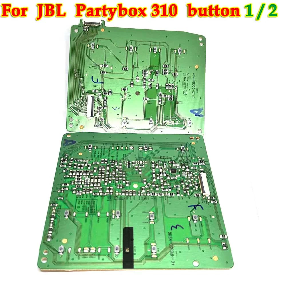 Nuovo di zecca originale Pulsante 1/2 Per JBL Partybox 310 pulsante 1 pulsante 2 Altoparlante Bluetooth Connettore della scheda madre