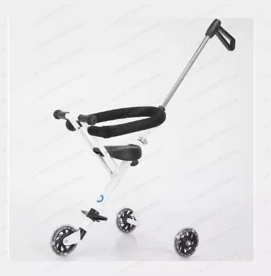 Three Wheeled Baby Light Portable Simple Child Stroller To Walk The Baby