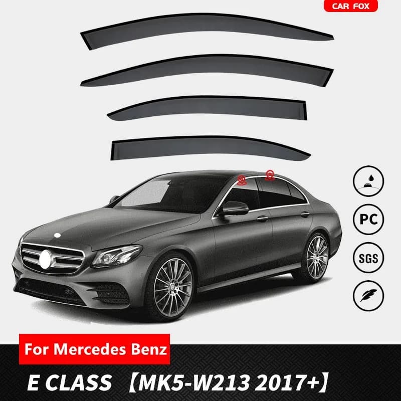 Per Mercedes Benz Classe E SWB W210 W211 W212 W213 W124: Deflettori Finestrino, Tendine Parasole Laterali, Accessori Protezione Vento e Sole