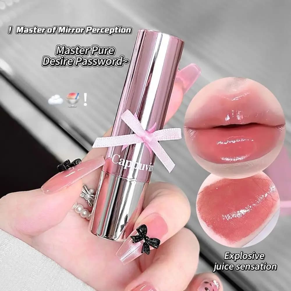 Fashion Fade Lip Lines Moisturizing Lip Balm Anti Cracking Light and Hydrating Lip Makeup Small All-Match Lip Gloss Girl