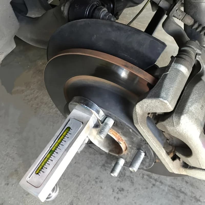 Car Magnetic Level Gauge - 1pc, Four Wheel Positioning, Camber Adjustment Aid Tool with Magnet