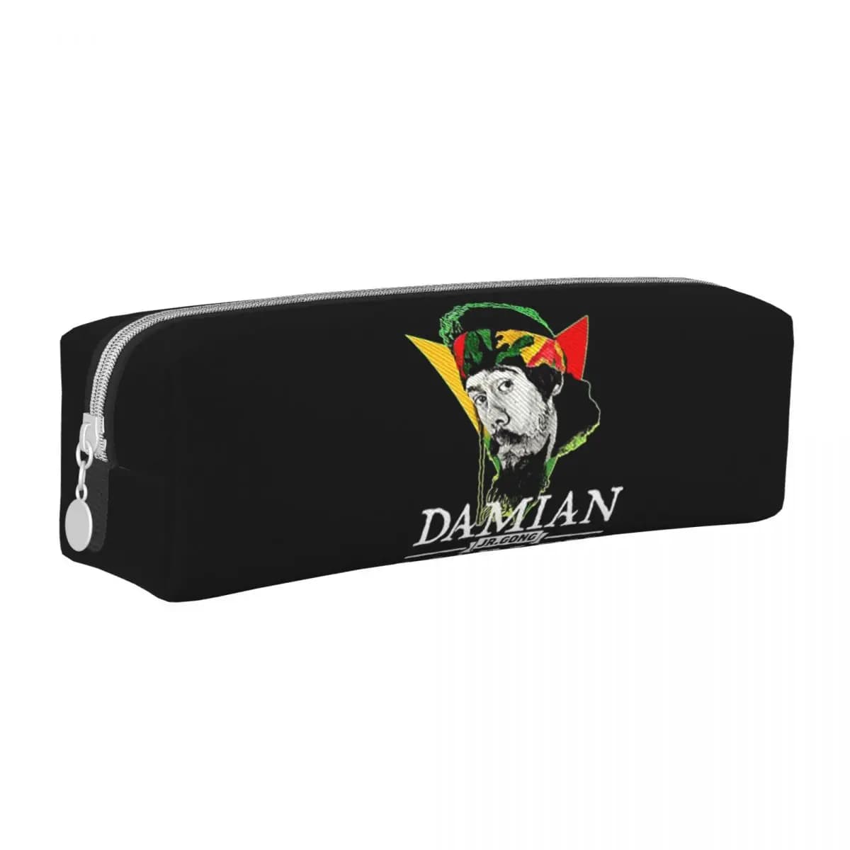 Jamaica Reggae Rock Bob Marley Astucci per matite Astucci per penne Scatola per penne per ragazzi Ragazze Astuccio per matite per ufficio scolastico Borsa per cosmetici