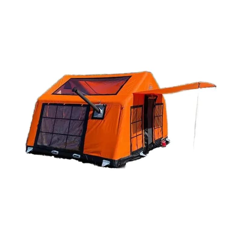 Tenda da campeggio Retrac Air Infla con speciale panno impermeabile in PVC per avventure all'aria aperta